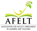 Association for Faculty Enrichment in Learning and Teaching logo.